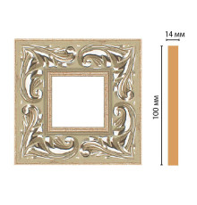 Вставка декоративная DECOMASTER 157-2-59 100x100x14 мм 157-2-59