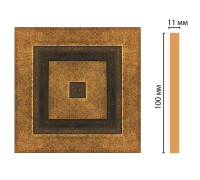 Вставка декоративная Decomaster D205-57 полистирол 100х100х11 мм D205-57