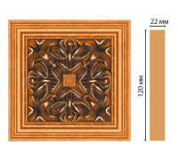 Вставка декоративная Decomaster D208-1223 120x120x22 мм D208-1223