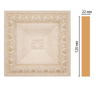 Вставка декоративная Decomaster D208-18D 120x120x22 мм D208-18D