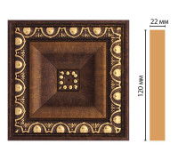 Вставка декоративная DECOMASTER D208 120х120х22 мм D208-56