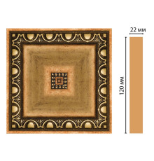 Вставка декоративная DECOMASTER D208 120х120х22 мм D208-57