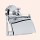 Держатель для туалетной бумаги с крышкой Tiffany World Harmony 219 подвесной хром TWHA219cr