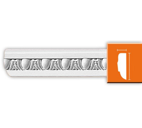 Молдинг с рисунком DECOMASTER 98202F гибкий 50х15х2400 мм 98202F