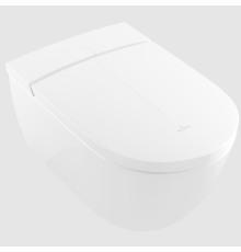 Унитаз-биде подвесной Villeroy & Boch ViClean 385x595x400 мм белый Alpin V0E200R1