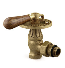 Вентиль ручной угловой SR Rubinetterie Belle Epoque 1/2 бронза 0310-1500Z000