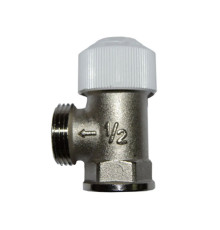 Вентиль угловой термостатический SR Rubinetterie 1/2 x 3/4 ВР-НР без хвостовика M251-1500N000