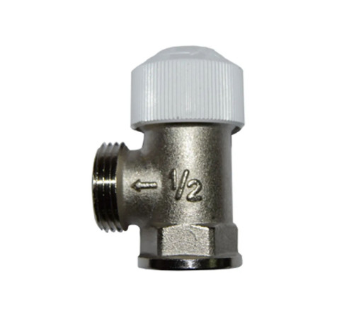 Вентиль угловой термостатический SR Rubinetterie 1/2 x 3/4 ВР-НР без хвостовика M251-1500N000