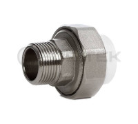 Муфта переходная Fusitek PP-R НР 40х1 1/4 американка FT05704