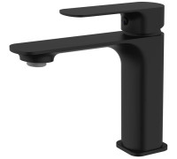 Смеситель для раковины Aquanet Monza 105 мм черный матовый AQM6310MB