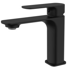 Смеситель для раковины Aquanet Monza 105 мм черный матовый AQM6310MB