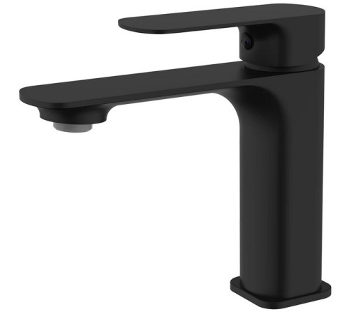 Смеситель для раковины Aquanet Monza 105 мм черный матовый AQM6310MB