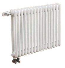 Радиатор трубчатый Zehnder Charleston Completto 3057 6 секций нижнее подключение V001 RAL 9016 C3057/06/V001/RAL9016