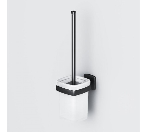 Ершик для туалета со стойкой AM.PM Gem напольный черный A9033422