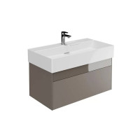 Тумба подвесная Kerama Marazzi Logica 86.8x46x40.3 см 2 ящика песчаный LOG.90.2\SAN