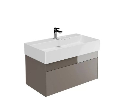 Тумба подвесная Kerama Marazzi Logica 86.8x46x40.3 см 2 ящика песчаный LOG.90.2\SAN