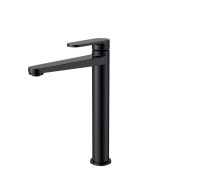 Смеситель для раковины AQUAMET Novara свободностоящий черный матовый AQM6914MB