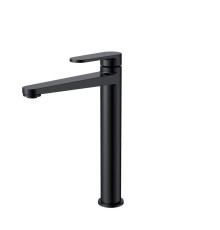 Смеситель для раковины AQUAMET Novara свободностоящий черный матовый AQM6914MB