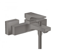 Смеситель для ванны Hansgrohe Metropol напольный шлифованный черный хром 32540340