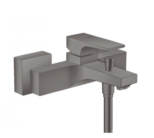 Смеситель для ванны Hansgrohe Metropol напольный шлифованный черный хром 32540340