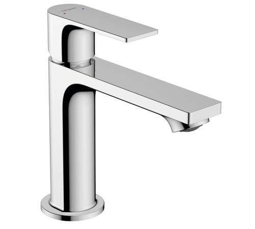 Смеситель для раковины Hansgrohe Rebris E 80 со сливным гарнитуром Push-Open 72557000