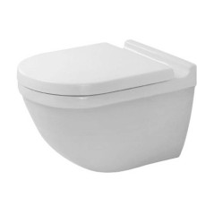 Комплект унитаз подвесной Duravit Starck 3 Rimless WonderGliss и сиденье с микролифтом 45270900A11