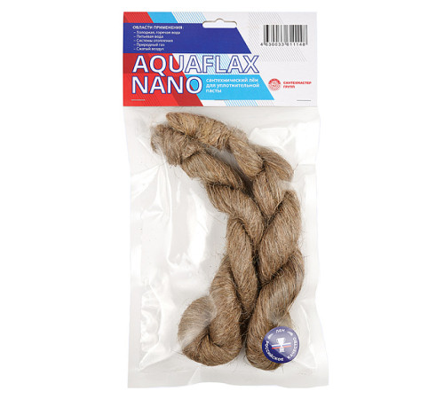 Лен сантехнический СантехМастерГель Aquaflax Nano 200 г 61115