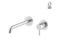 Смеситель для раковины Newform X-STEEL 316 встраиваемый наружная часть излив 239 мм Inox 69630EX.50.050