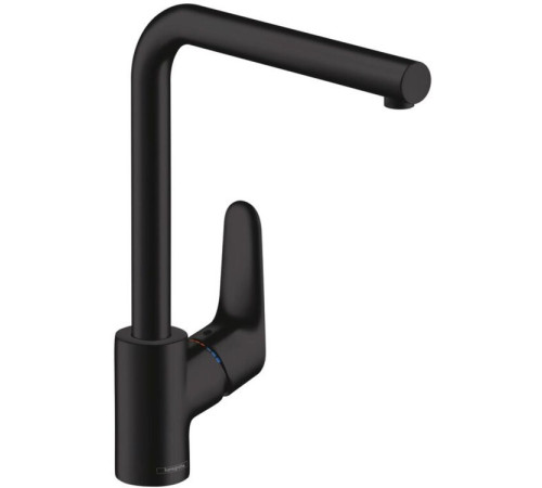 Смеситель для кухни Hansgrohe Focus M41 280 1jet матовый черный 31817670