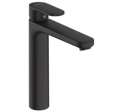 Смеситель для раковины hansgrohe Vernis Blend 190 без сливного гарнитура черный матовый 71582670