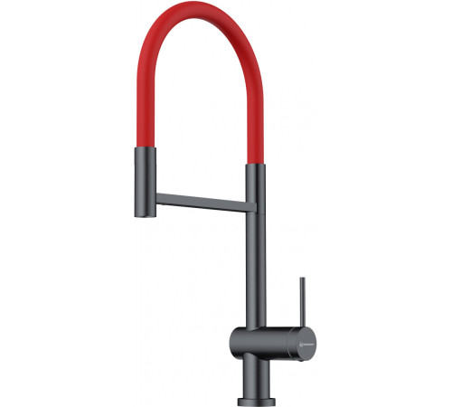 Смеситель для кухни Omoikiri Kanto 2 Plus SB гибкий излив вороненая сталь 4994460