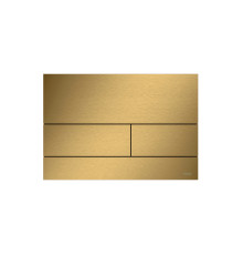 Панель смыва TECE TECEsquare II металл PVD Brushed Gold Optic 9240847