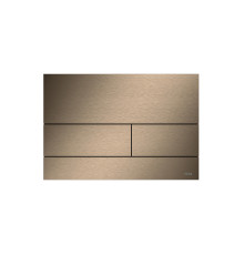 Панель смыва TECE TECEsquare II металл PVD Brushed Red Gold 9240848