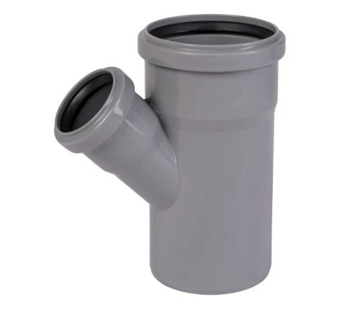 Тройник для внутренней канализации Ostendorf HTEA 75/50 мм 67° 113310