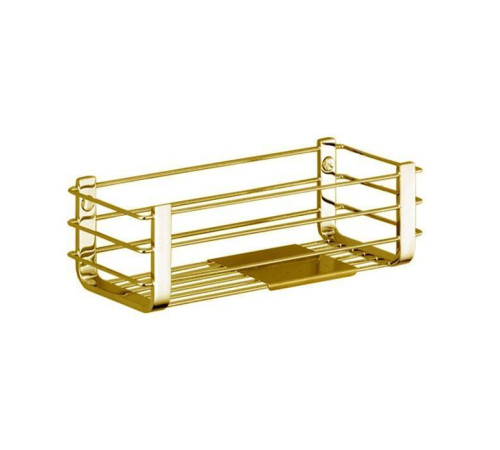 Полка для ванной Colombo Design Angolari 27x11 см PVD золото матовое B9632.OM