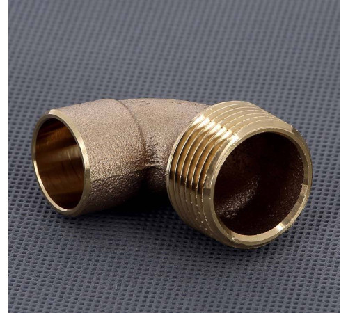 Угол 90° бронзовый Viega пайка-НР 22х1 144067