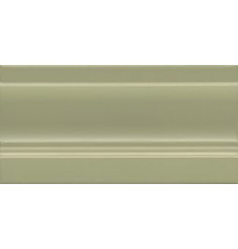 Плинтус Kerama Marazzi Турати зеленый светлый 20х10 см FMD032