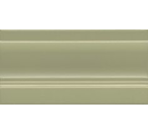 Плинтус Kerama Marazzi Турати зеленый светлый 20х10 см FMD032