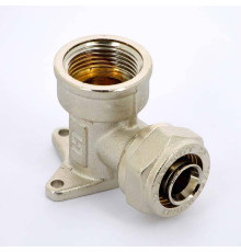 Водорозетка обжимная Uni-Fitt 20x1/2 никелированная 670N7200