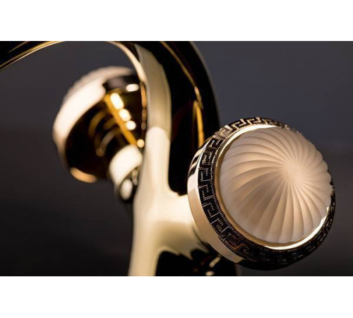 Смеситель для ванны с душем Boheme Satine золото глянцевое 293-ST