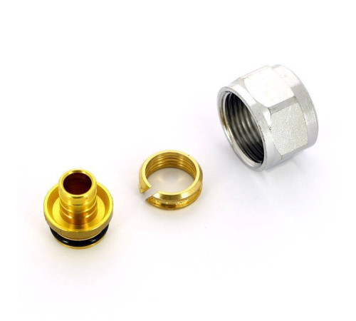 Соединитель для труб PEX и ALPEX FAR Евроконус 16х2 мм 3/4 6075 823999