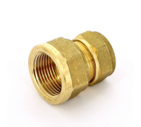 Муфта обжимная Tiemme 1100 18 мм х 3/4 ВР латунная 1100026