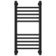 Полотенцесушитель водяной Сунержа Богема 300x600 мм матовый черный 31-0220-6030
