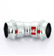 Угол пресс 45° Viega Prestabo 22 мм оцинкованная сталь 558284