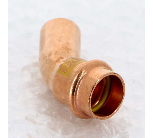 Угол-вставка 45° пресс Viega Profipress G 18 мм медь 345686