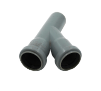 Тройник канализационный REHAU RAUPIANO Plus 40/40/45° 11210031003