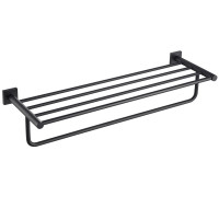Полка для полотенец Timo Selene 600 мм черный 12058/03