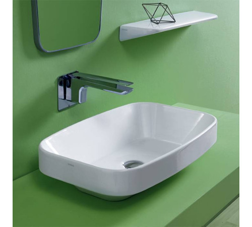 Раковина SIMAS Baden Baden 60х38 см без отверстия белая BB11bi