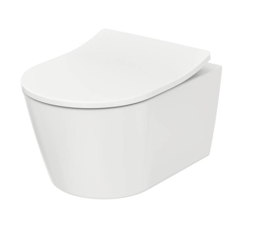 Унитаз подвесной TOTO RP с сиденьем TC513F 54х38х33 см белый CW552RY#XW/TC513F