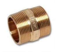 Ниппель General Fittings 522 2 НР латунь 25222R